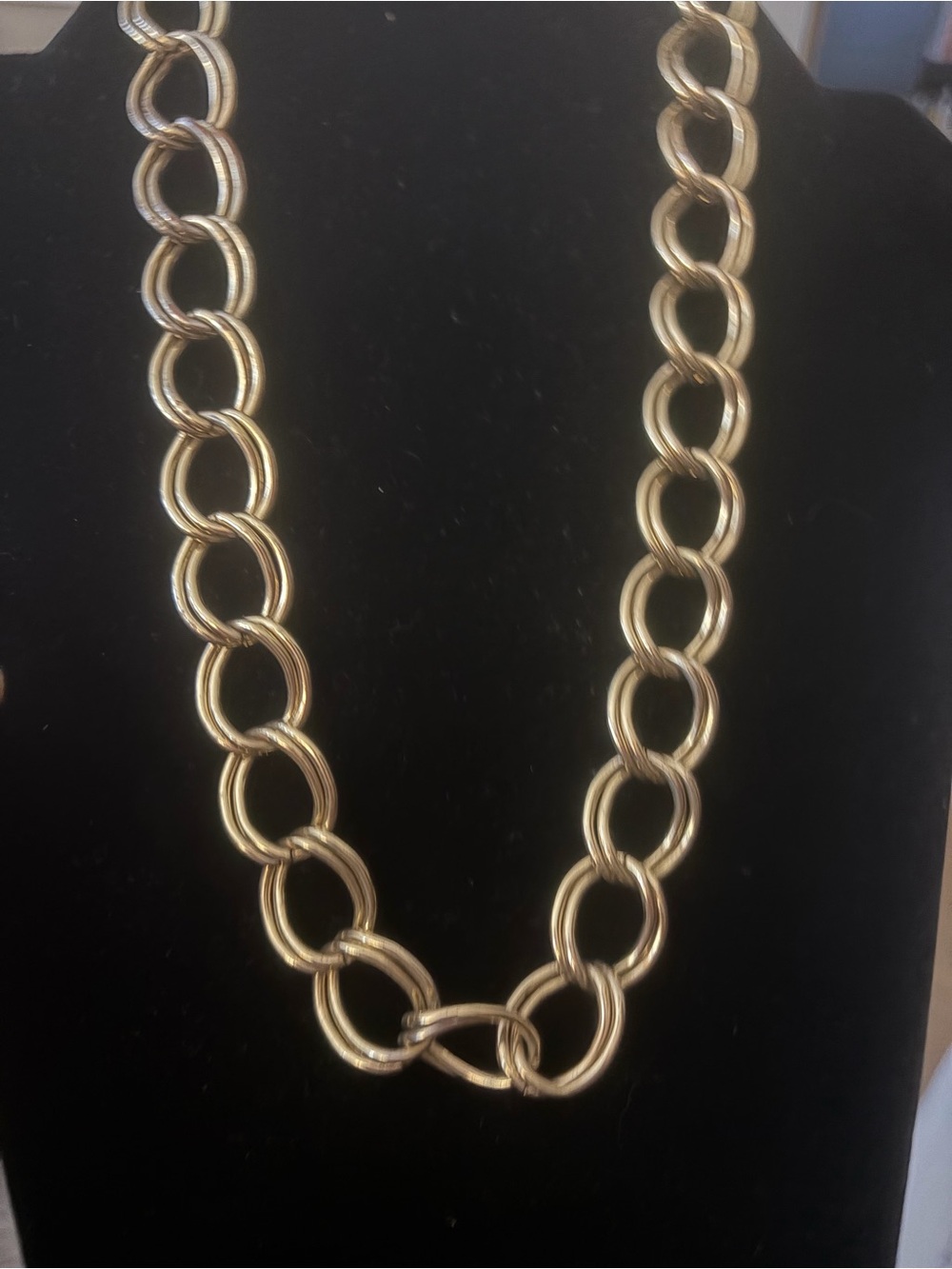 Classic Gold Chain Link Necklace - Women Jewelry